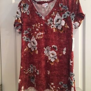 Lularoe Floral Christy T